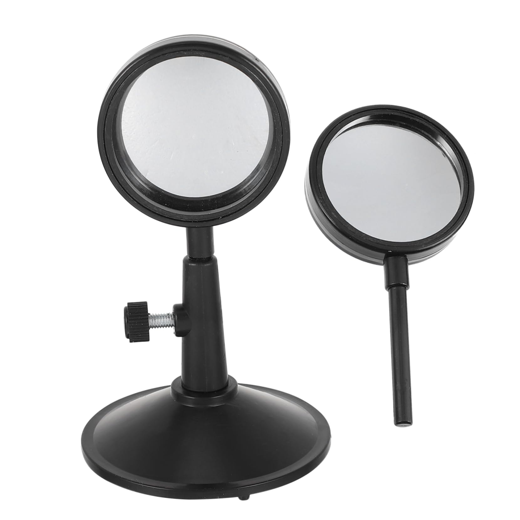 HAWILLOSCH Educational Physics Kit Convex Mirror Bracket Concave Lens Optical Experiment for Boys and Girls