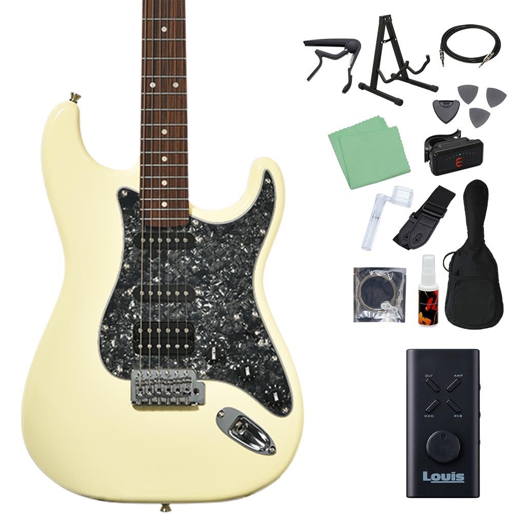 Amazon | Bacchus BST-2-RSM/R-BPPG エレキギター初心者14点