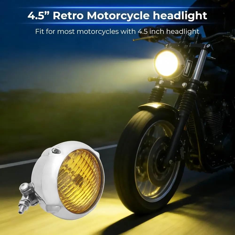 Światło Do Jazdy Dirt Bike Reflektor Do przedniej diody LED Chopper Moto