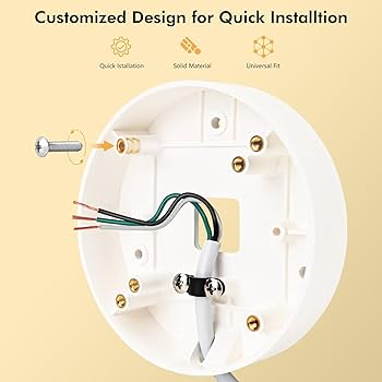 Amazon.com: 30ft/9M Power Cable with Adapter and Plug-in Mount