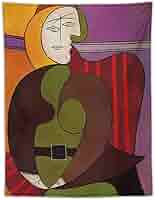 Amazon.co.jp: Pablo Picassoパブロ・ピカソ画家の作品（赤い
