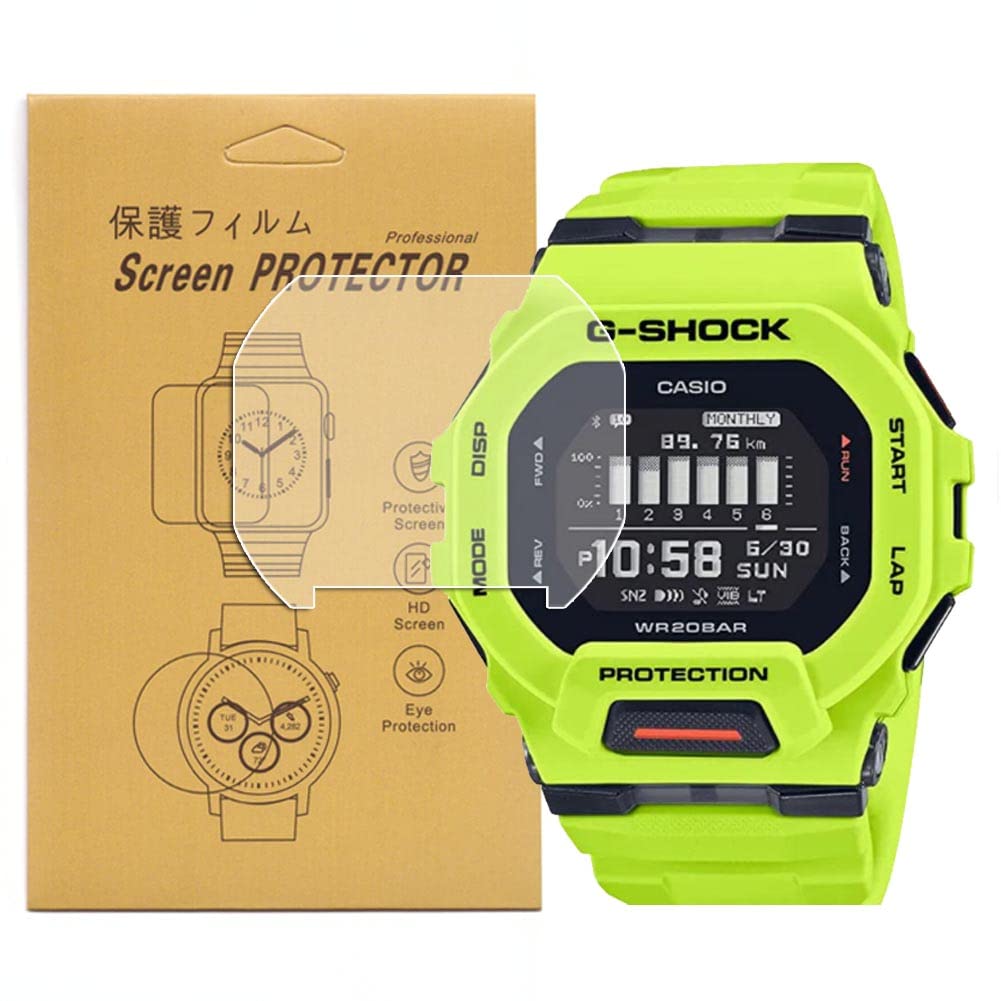 VRWOX [3-Pcs For GBD-200 Watch TPU Screen Protector,Full Coverage TPU HD Clear Anti-Bubble and Anti-Scratch GBD-200-1