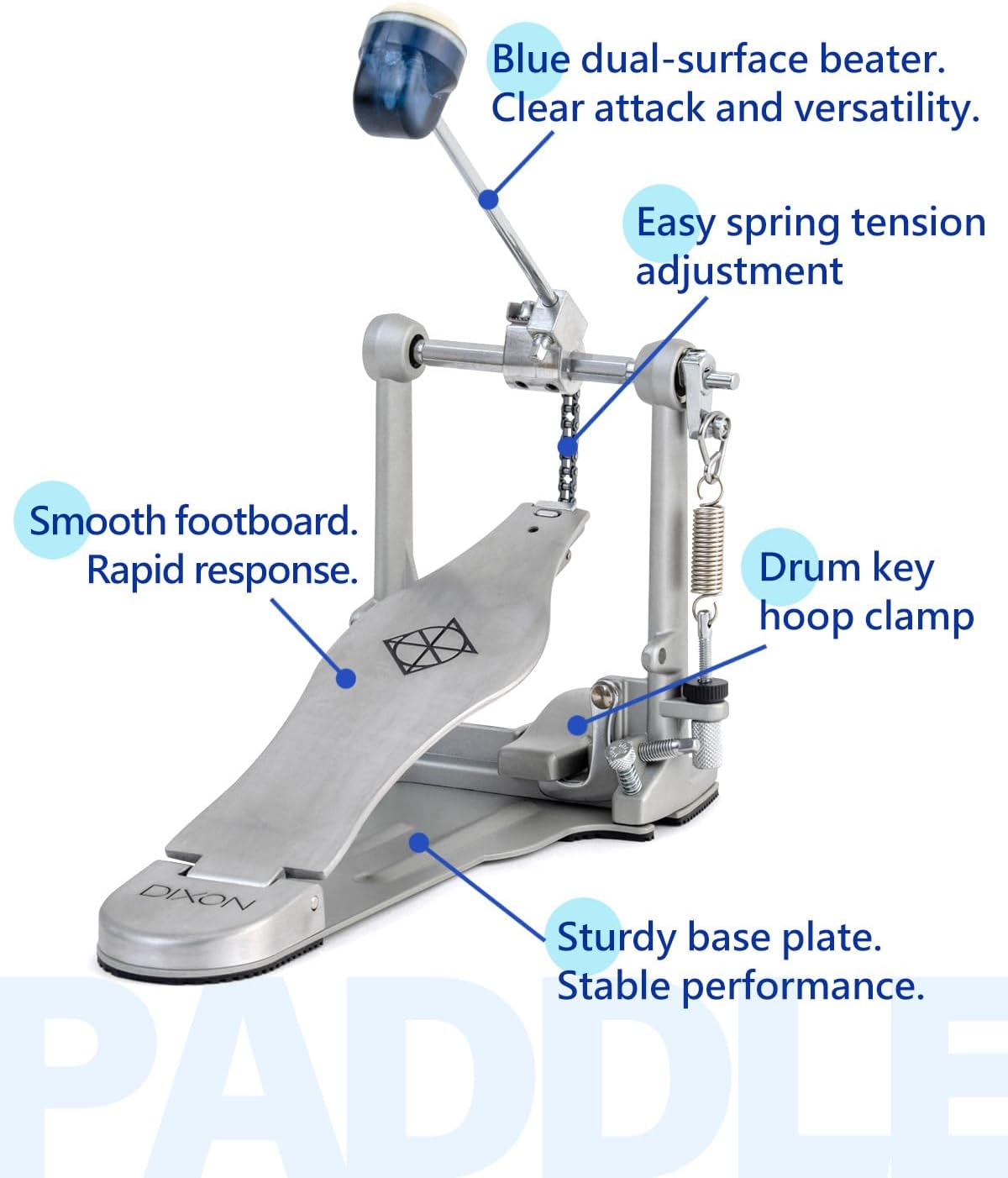 Dixon Single Bass Drum Pedal (PPP1)