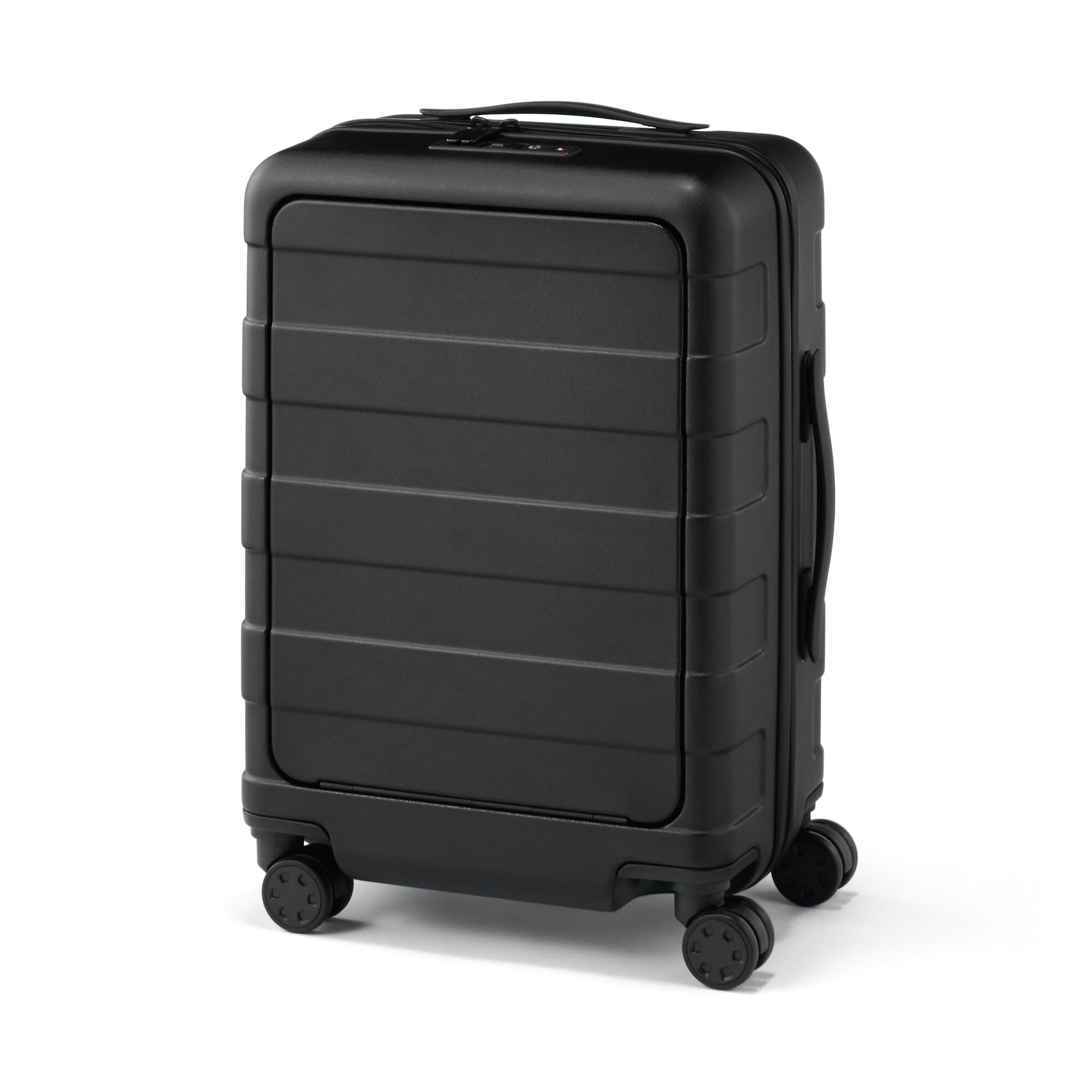 【無印良品　人気のフロントオープンタイプ】 機内持ち込み可　キャリーケース32L Amazon | 無印良品 バーを自由に調節できる フロントオープンキャリー