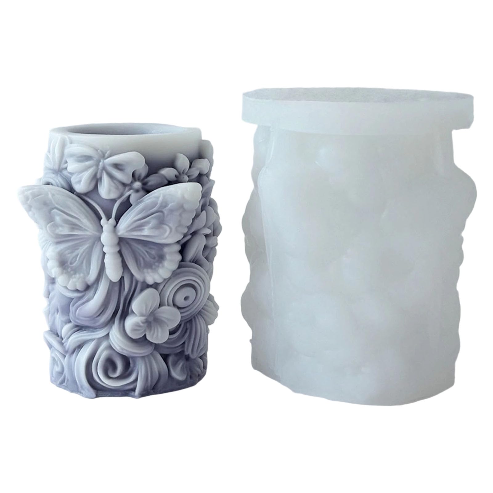 Msioytog Silicone Making Featuring Intricate Butterfly Flower for Crafting Enthusiasts Florals Making