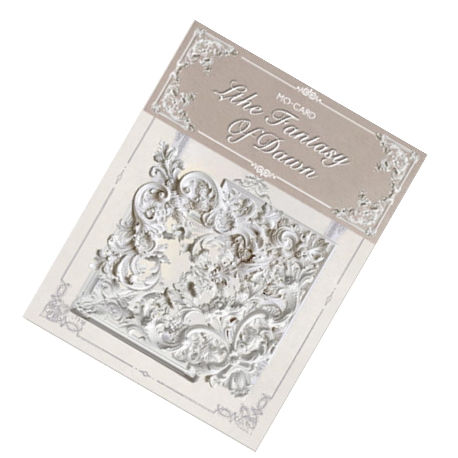 20Pieces Vintage Embossed Corner Sticker Hollowed Border Sticker for Scrapbooking and Journal Craft Project Album Accessories