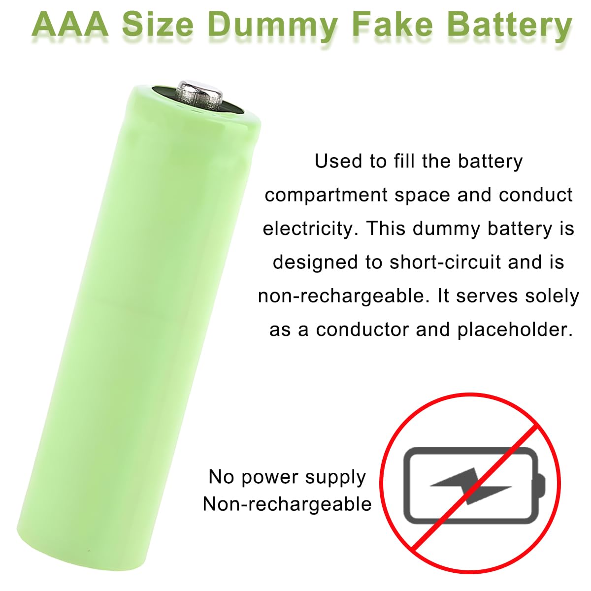 2 pezzi Convertitore alimentazione USB-AAA da 4,5V con eliminazione della batteria Alimentatore USB da 4,5V sostituire da 3 batterie AAA con interruttore ON/OFF per luci a LED Ventilatore