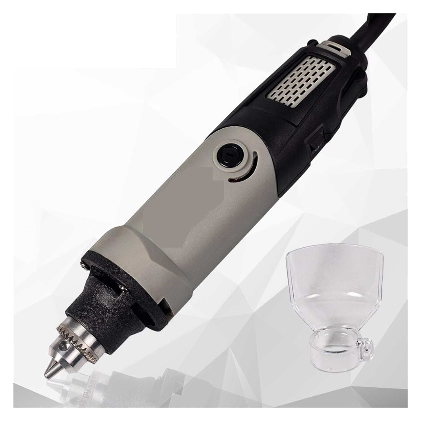 Utensile rotante for trapano elettrico Utensili elettrici a velocità variabile Mini trapano a 6 posizioni Mini rettificatrice for utensili rotanti da 400 W Lucidatura, Incisione(DM-57)