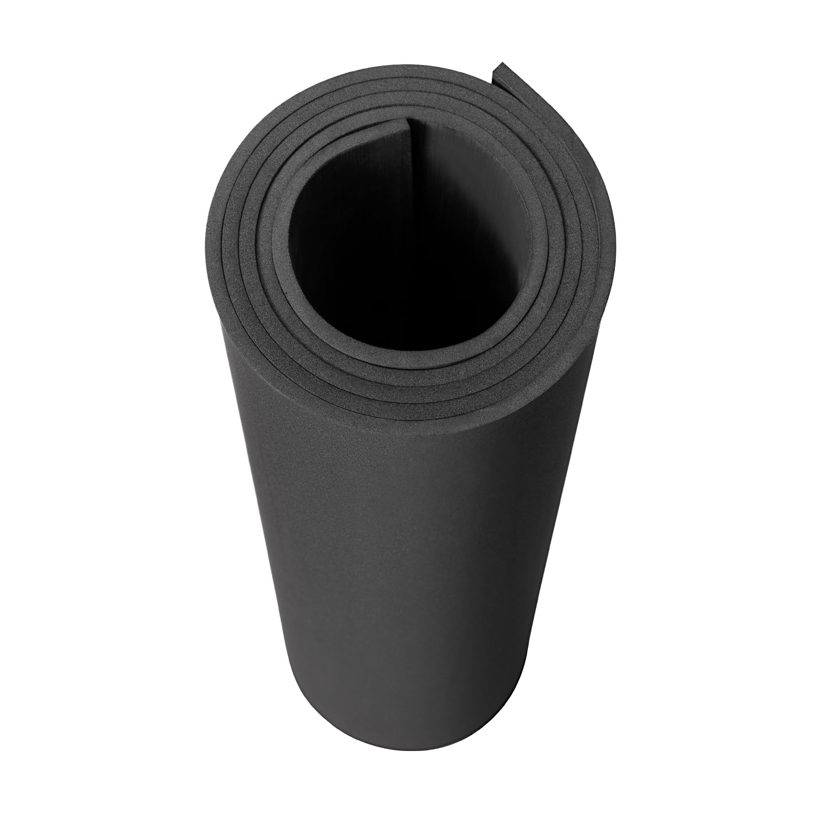 EVA Foam, Cosplay Foam Roll, Size 5mm Thick 39 x 59in (16sqft) Suitable for Large Foam Cosplay Modeling, DIY Projects, Crafts, Ultra High Density 90 kg/m3. Black