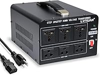 Vista 13 de LVYUAN Convertidor Transformador de Voltaje de 2000 Vatios Elevador/Reductor Convierte de 110-120 Voltios a 220-240 Voltios y de 220-240 Voltios a