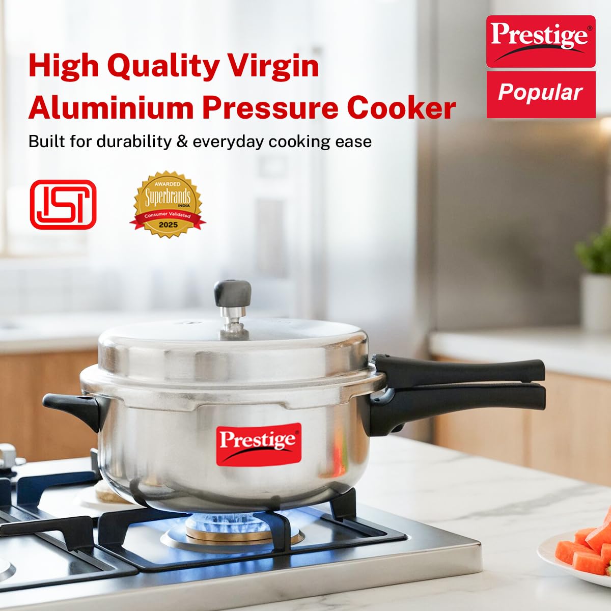 Prestige Pressure Cooker - 6L Silver -2 Prestige Pressure Cooker - 6L Silver -2