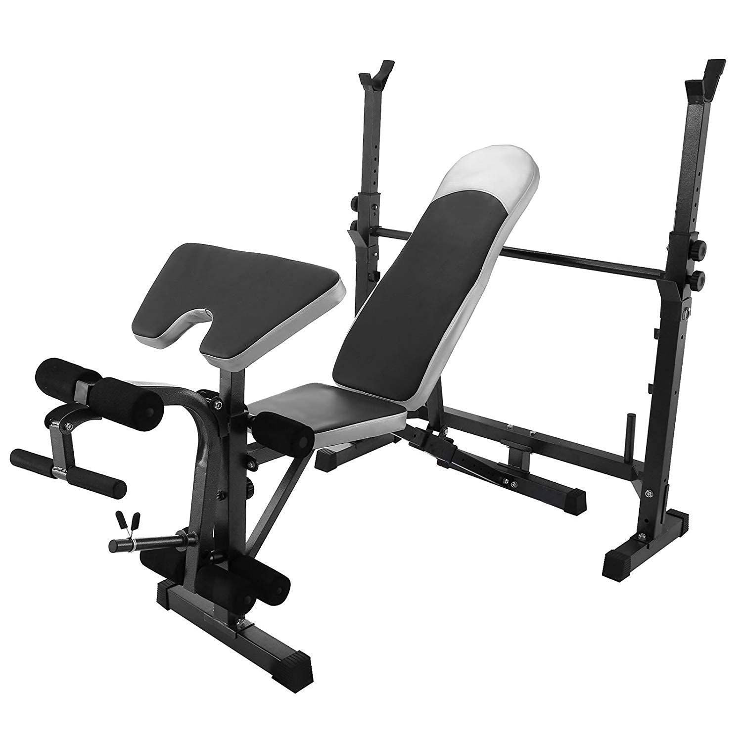 SaryEdge Dumbbell Bench Adjustable Weight Bench Heavy Duty Multi Foldind Weights Training Bench Shoulder Chest Press Sit Up Barbell Fitness Full Body Workout Adjustable Exercise Equ,