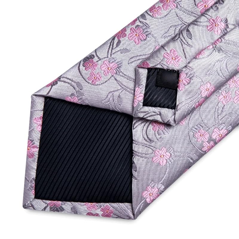 Corbata de seda para hombre JSEIAJB conjunto formal miniatura 6