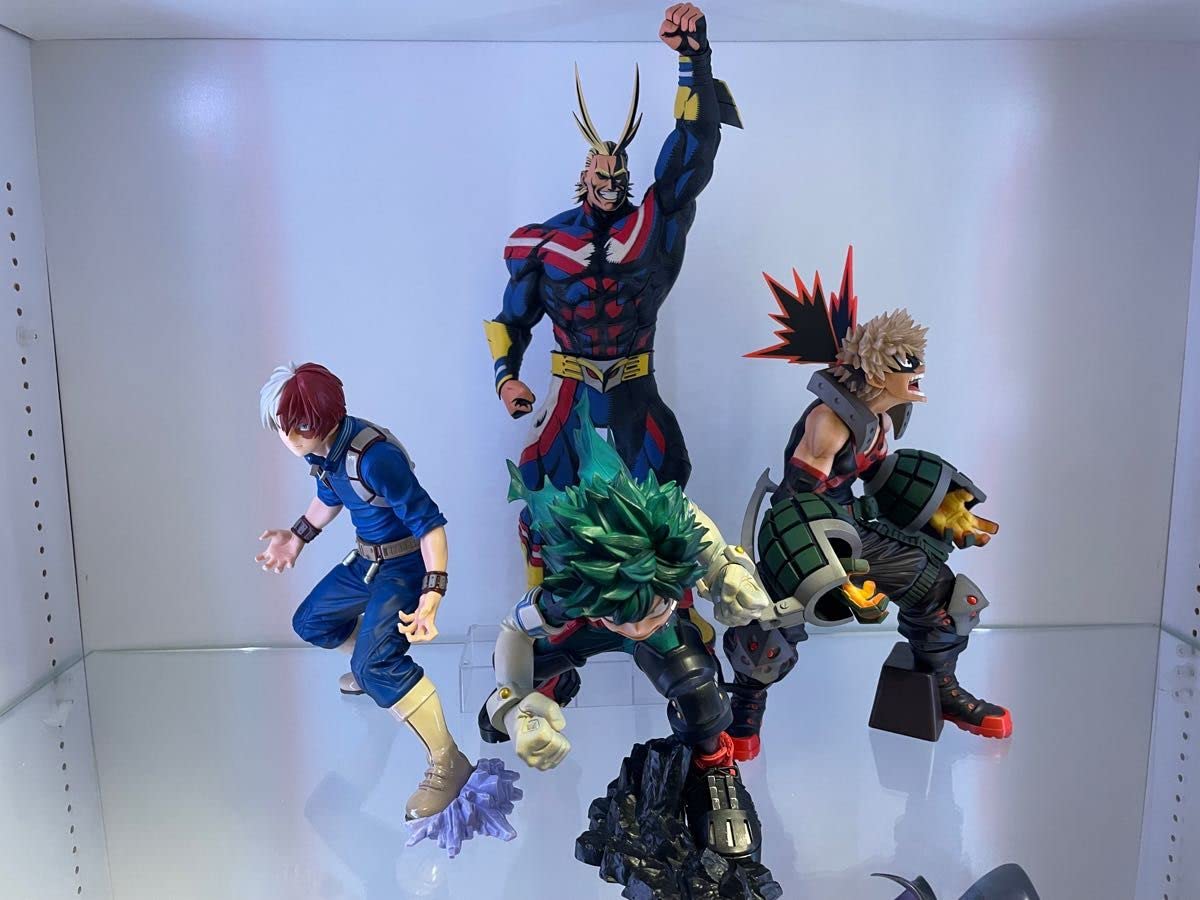 Amazon | ヒロアカsmspフィギュアまとめ売り デク 爆轟 轟 オール 