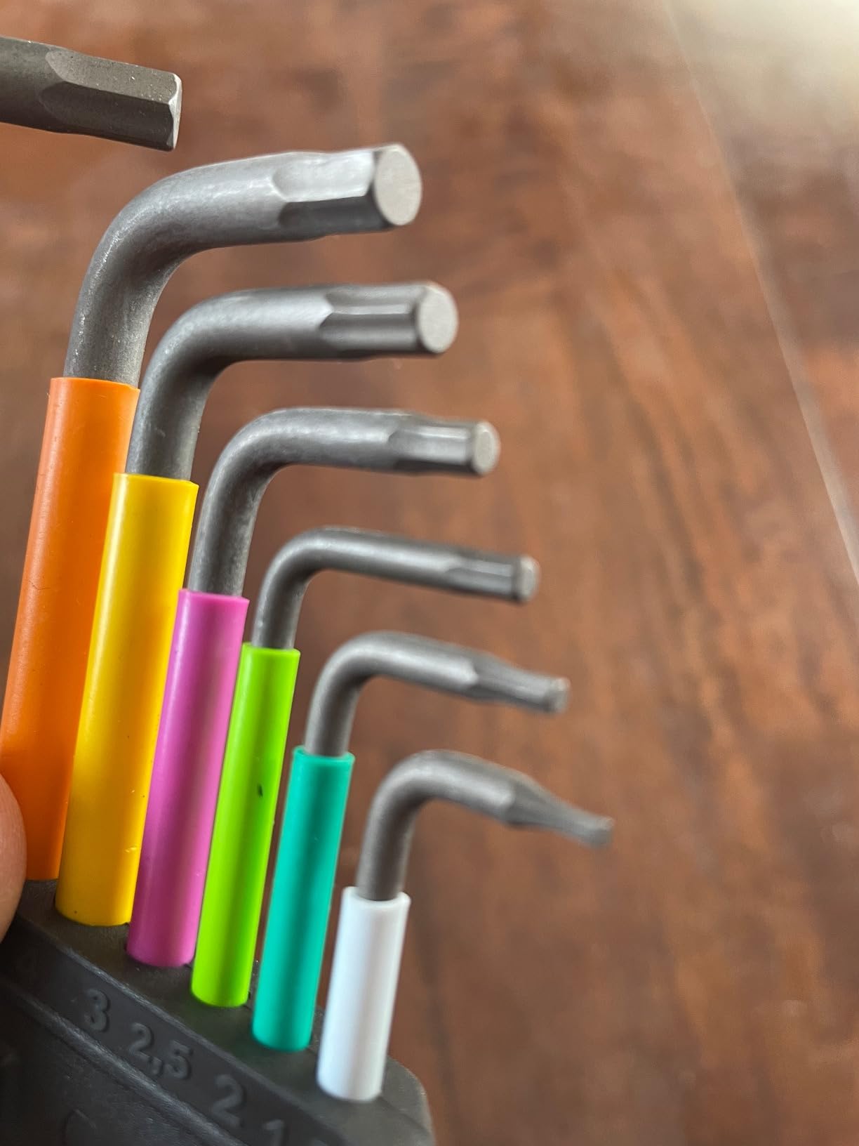 Wera Tools 05073593001 950 SPKL/9 SM N SB Long ARM HEX Key Set, One Size, Multi photo review