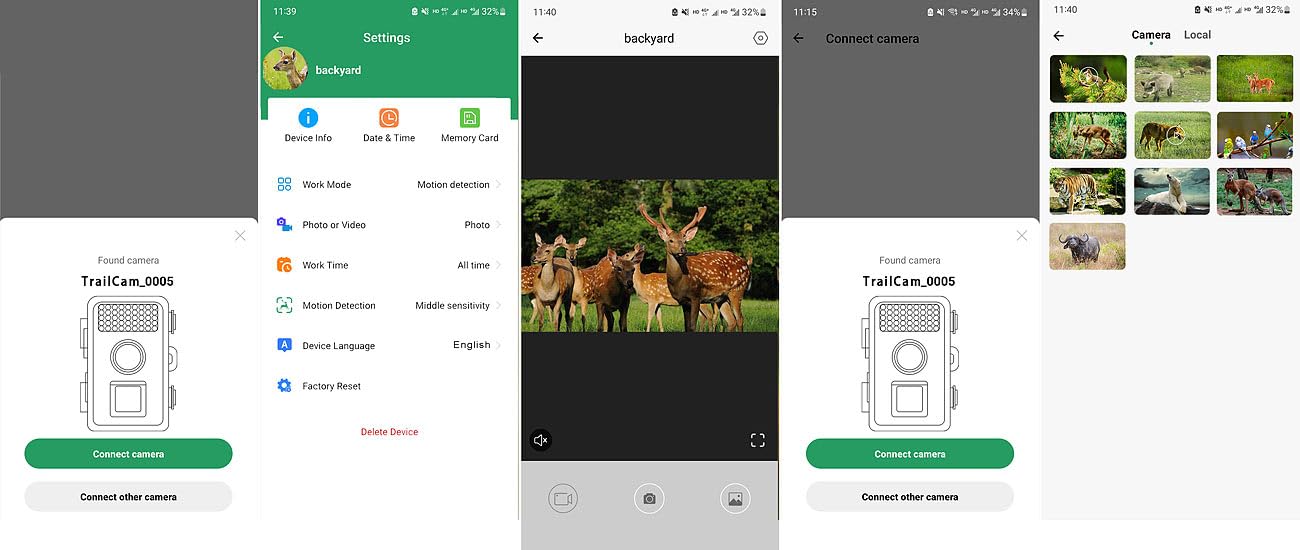 VisorTech Wildtierkamera: WLAN-Full-HD-Wildkamera mit 120°-PIR, Nachtsicht, 6 Mon. Stand-by, App (Wildtierkamera Nachtsicht, Nachtkamera Tiere, IP)
