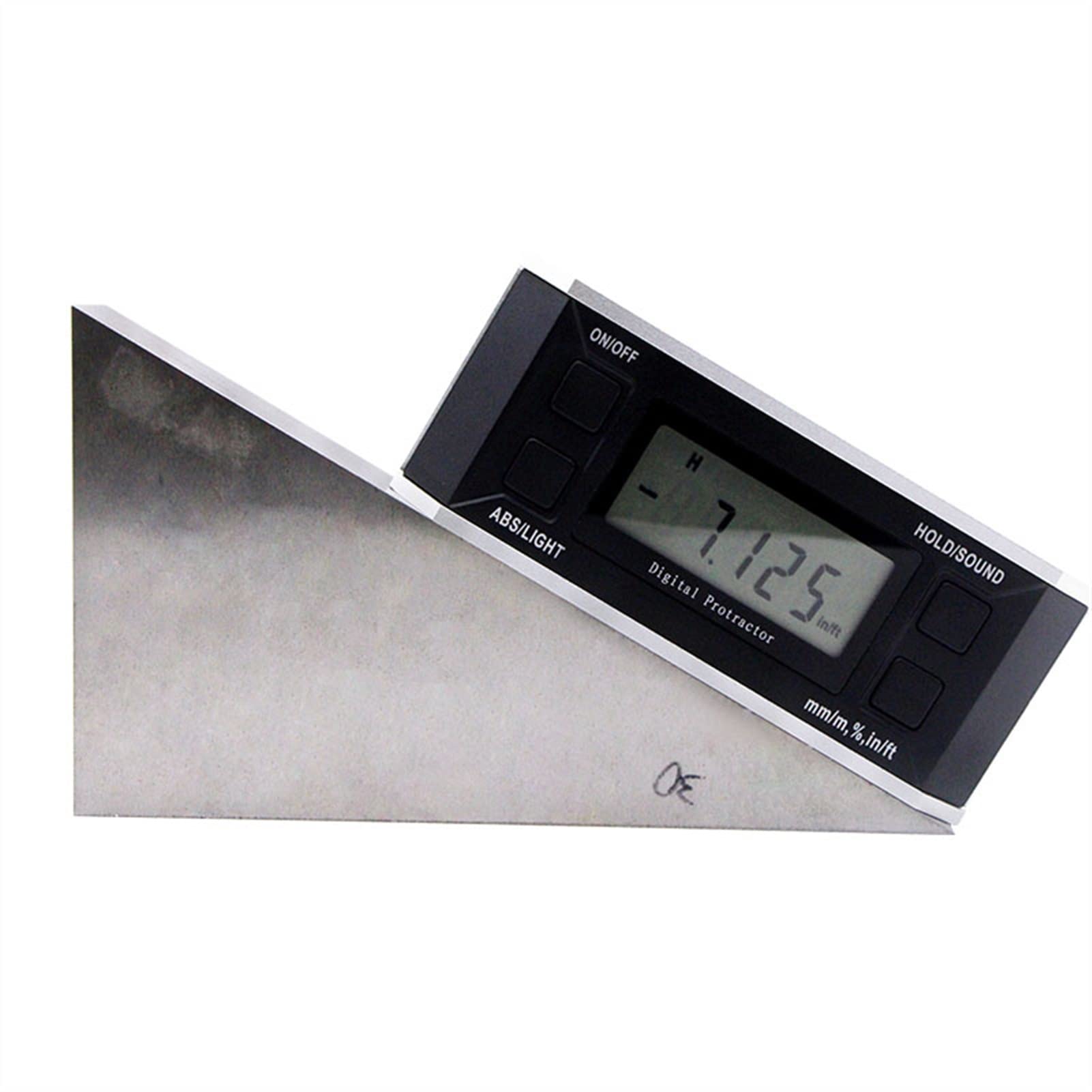 Cyfrowy kątomierz elektroniczny inklinometr z magnesem iluminować poziom poziomu skrajny pola,Wysoka precyzja