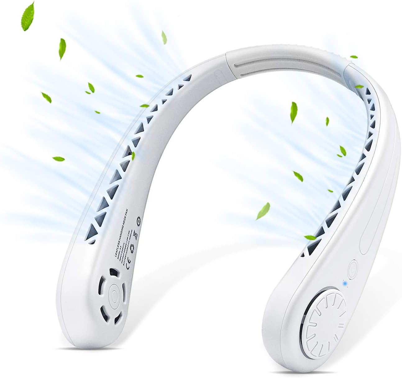 DGLK The Portable Neck Fan From Popular Earphone Design,The Leafless Neck Fan Perfect For Personal Fan,with Features,Mini Fan, Ultra-Quiet, Battery Powered Fan, Suitable For Outdoor Sports