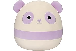 Squishmallows Official Jazwares 14-Inch Purple Penny Panda Bear Squishy Plush