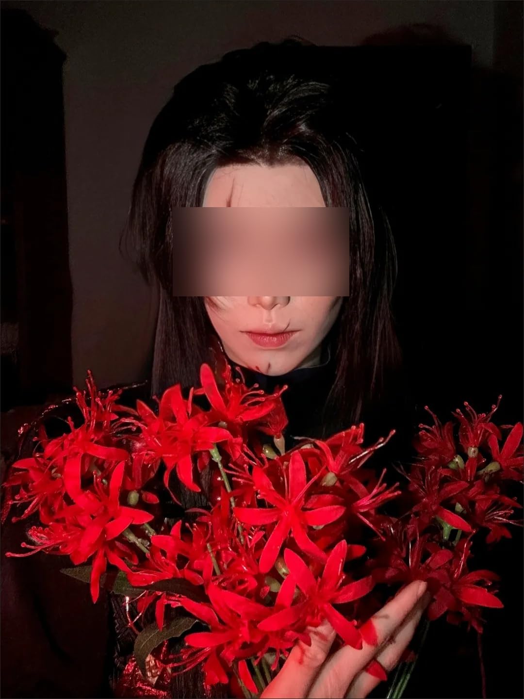 Amazon｜10本入 曼珠沙華 造花 彼岸花 人工花 赤 リアル 仏花 お盆 お