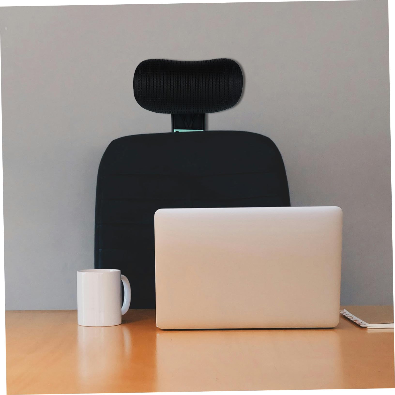 DOITOOL Ergonomische Kopfstütze für Bürostuhl Universeller Kopfstützenaufsatz Abnehmbares Nackenstützkissen Kopfkissen für Computerstuhl Bequeme Kopfpositionierungskissen zum Sitzen