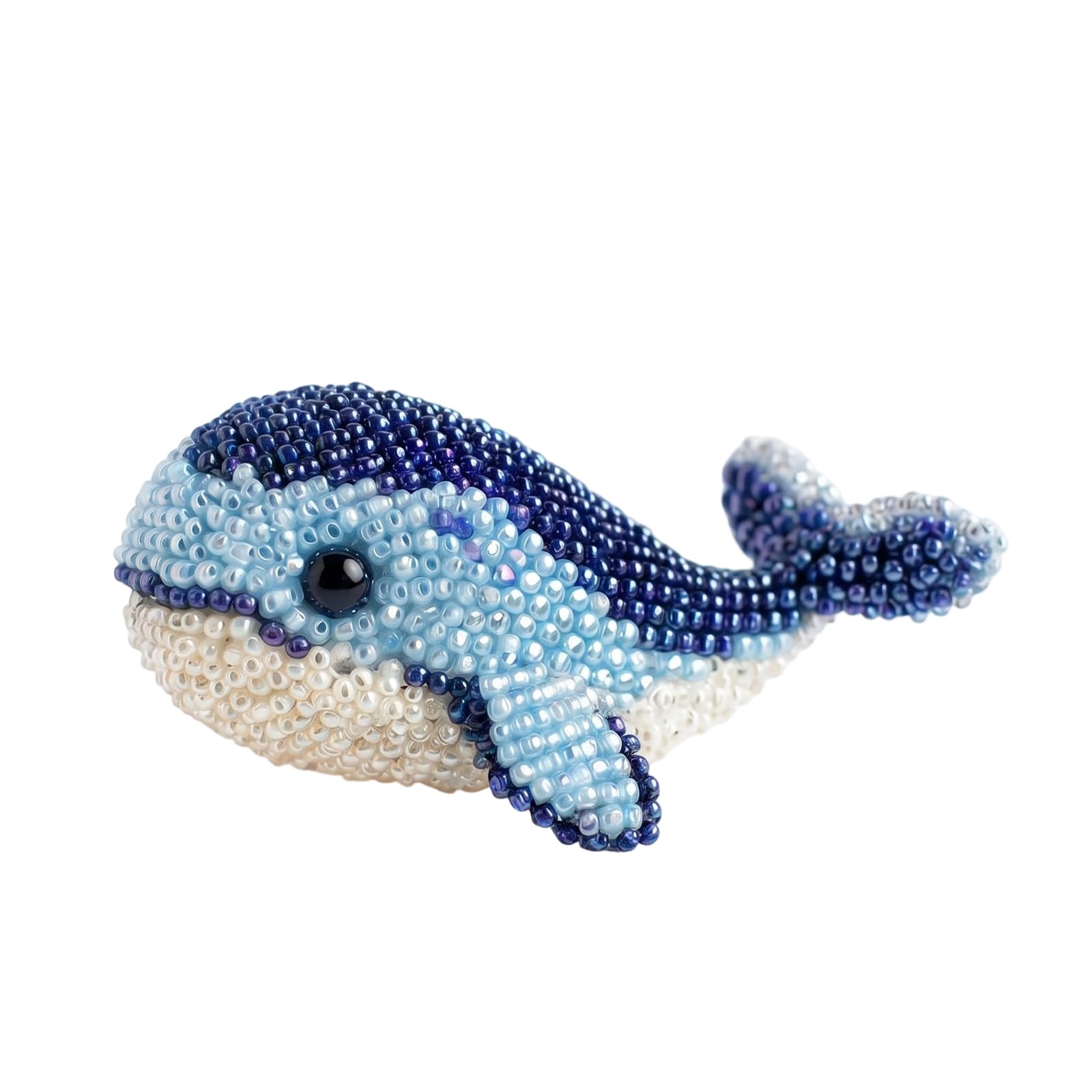 DIY Animal Beading Kit, Tiny 3D Beading Embroidery Kit, with Colorful Beads & Instructions, Beaded Animal DIY Set, Handmade Creative Arts & Crafts Gift for Adults & Beginners