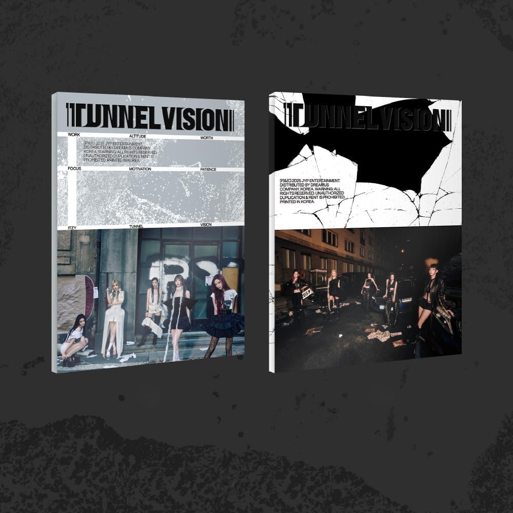 IT-ZY Tunnel Vision [Special Ver.] Album+Pre-Order Gift (2 ver. SET)