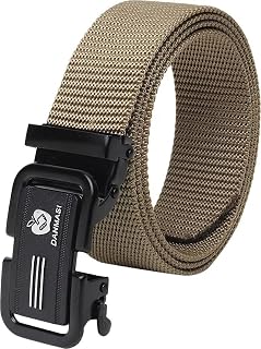 TPM Tactical Belt, Nylon Webbing, Automatic Buckle, Khaki, Adjustable Military Style Price In India