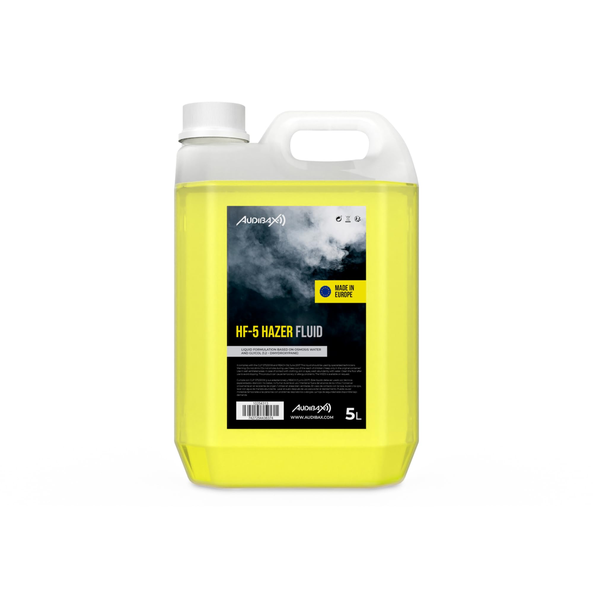 Audibax HF-5 Hazer Fluid Liquido Hazer 5L