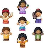 Fisher-Price Little People Toddler Toy Disney Encanto Figure Set, 7 Characters for Preschool Pretend Play Kids Ages 18+ Months