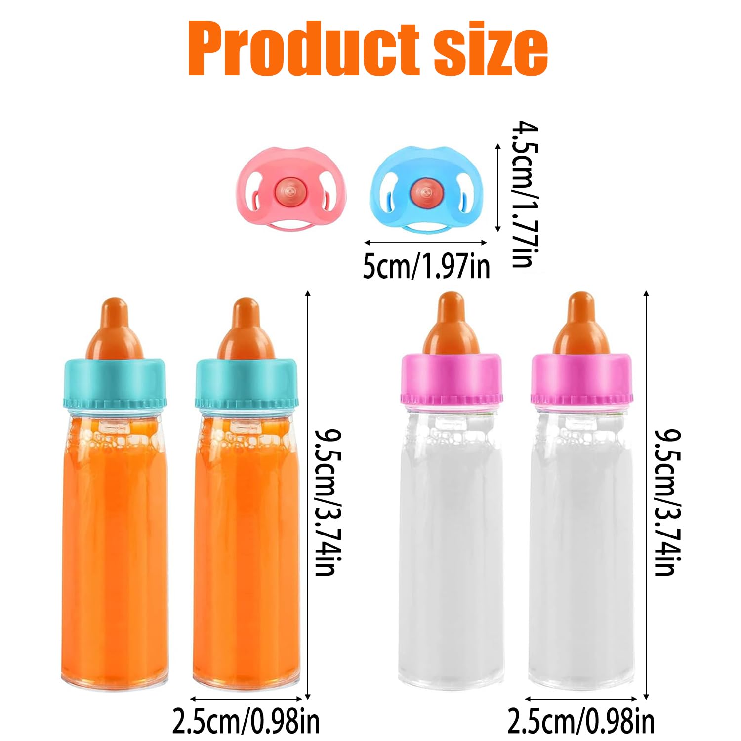 Biberon Magique De Jus De Fruit Et De Lait - Jouet Kermesse Forain