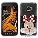 Produktbild ShopInSmart® Transparente Silikon TPU Handy Schutzhülle mit Motiv Cartoon Disney Fröhliche Weihnachten! für Samsung Galaxy Xcover 4S SM-G398F SM-G398FN/DS 5.0" - Minnie Mouse