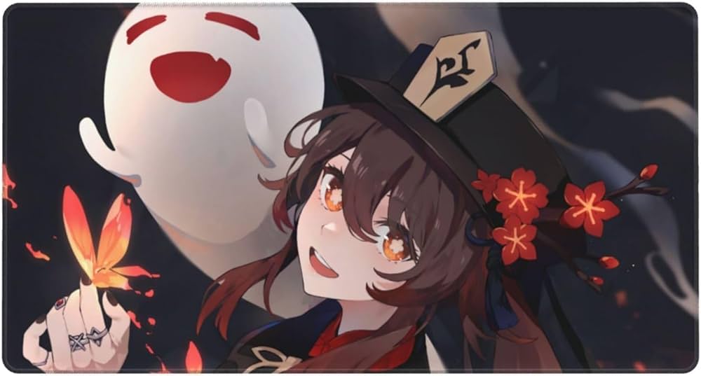 Amazon.co.jp: 原神 胡桃 フータオ マウスパッド 超大判 オフィス最適