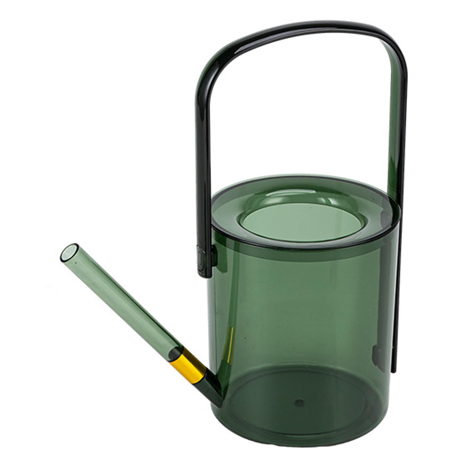 Regadera pequeña de plástico for Plantas de Interior con Mango de Pico Largo extraíble(Green)