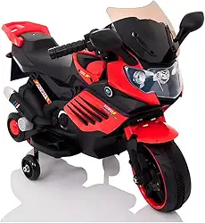 Mini Moto Elétrica Infantil 6V Bateria Recarregável Para Passeio de Criança 2 a 4 Anos Estilo Único Unissex Brinquedo Motorizado