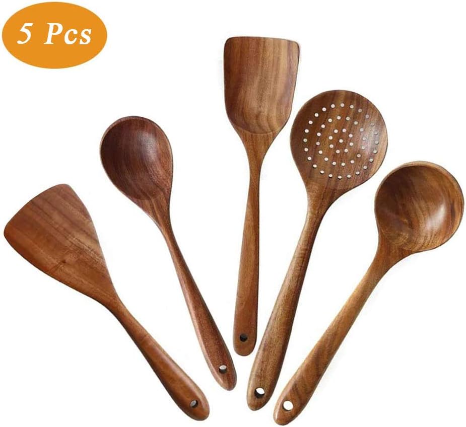 cucchiaio scanalato per pentole non appiccicose