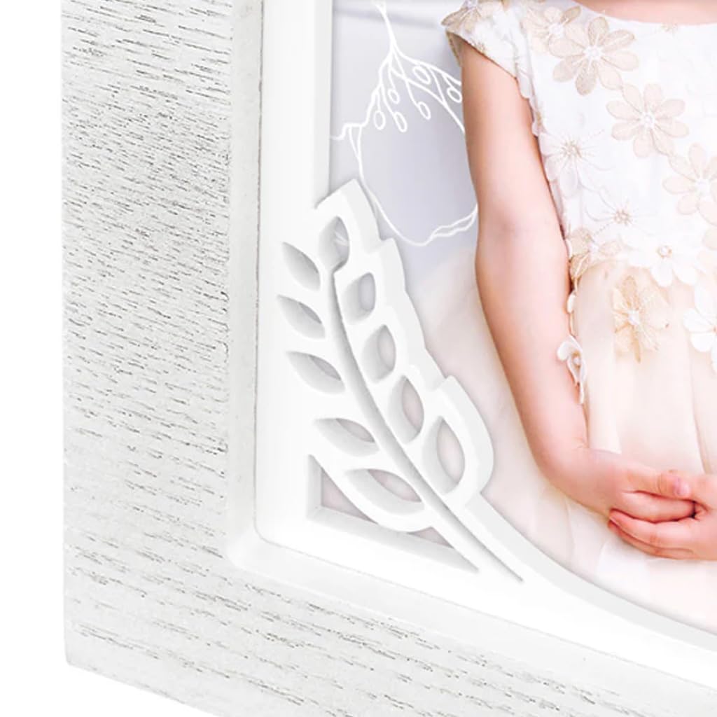 Set 5 Cornici Personalizzate Con Nome Cuoricini E Frase Idea Bomboniera Comunion - Foto 9