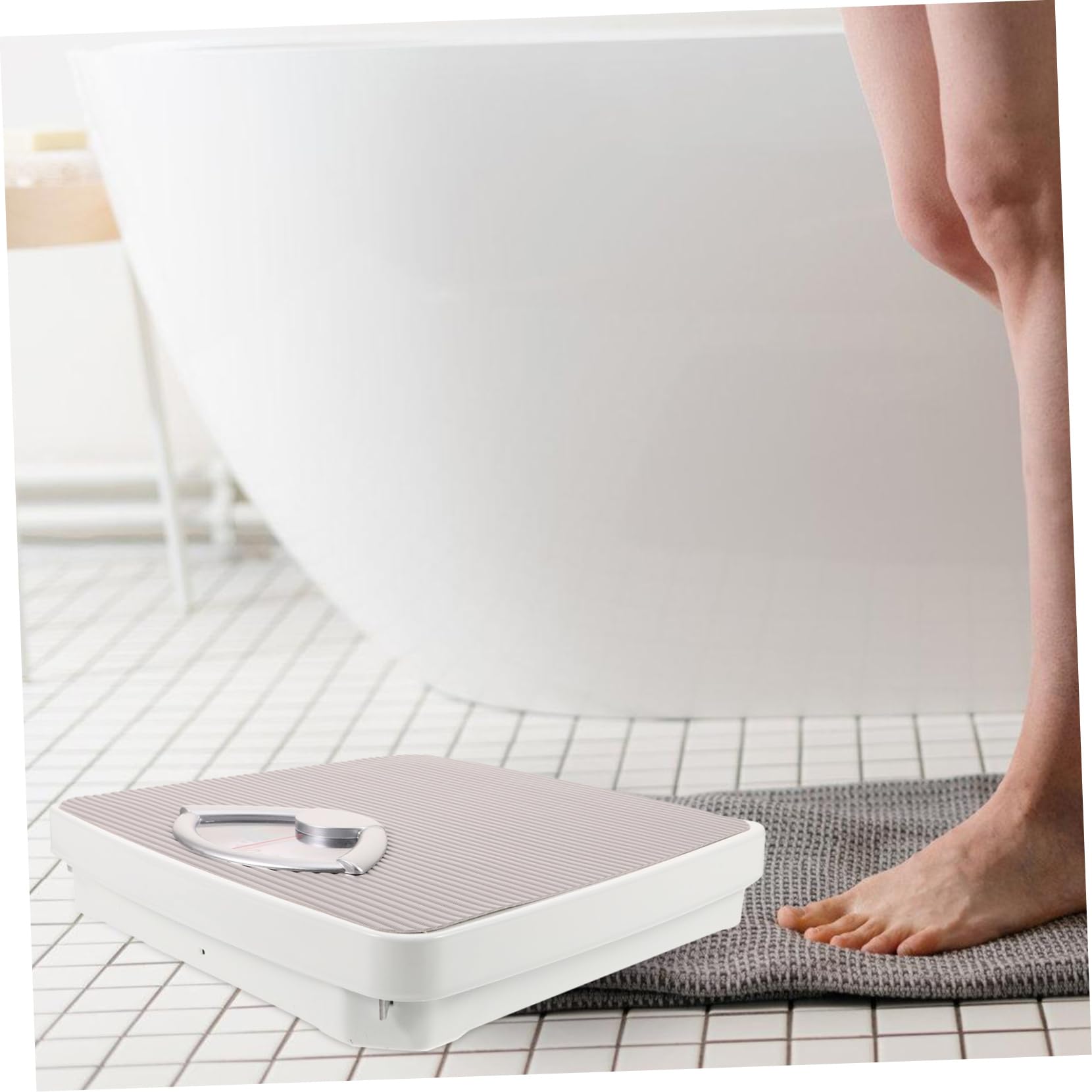 Balance Corporelle Mécanique 130kg en Fer pour Usage Domestique
