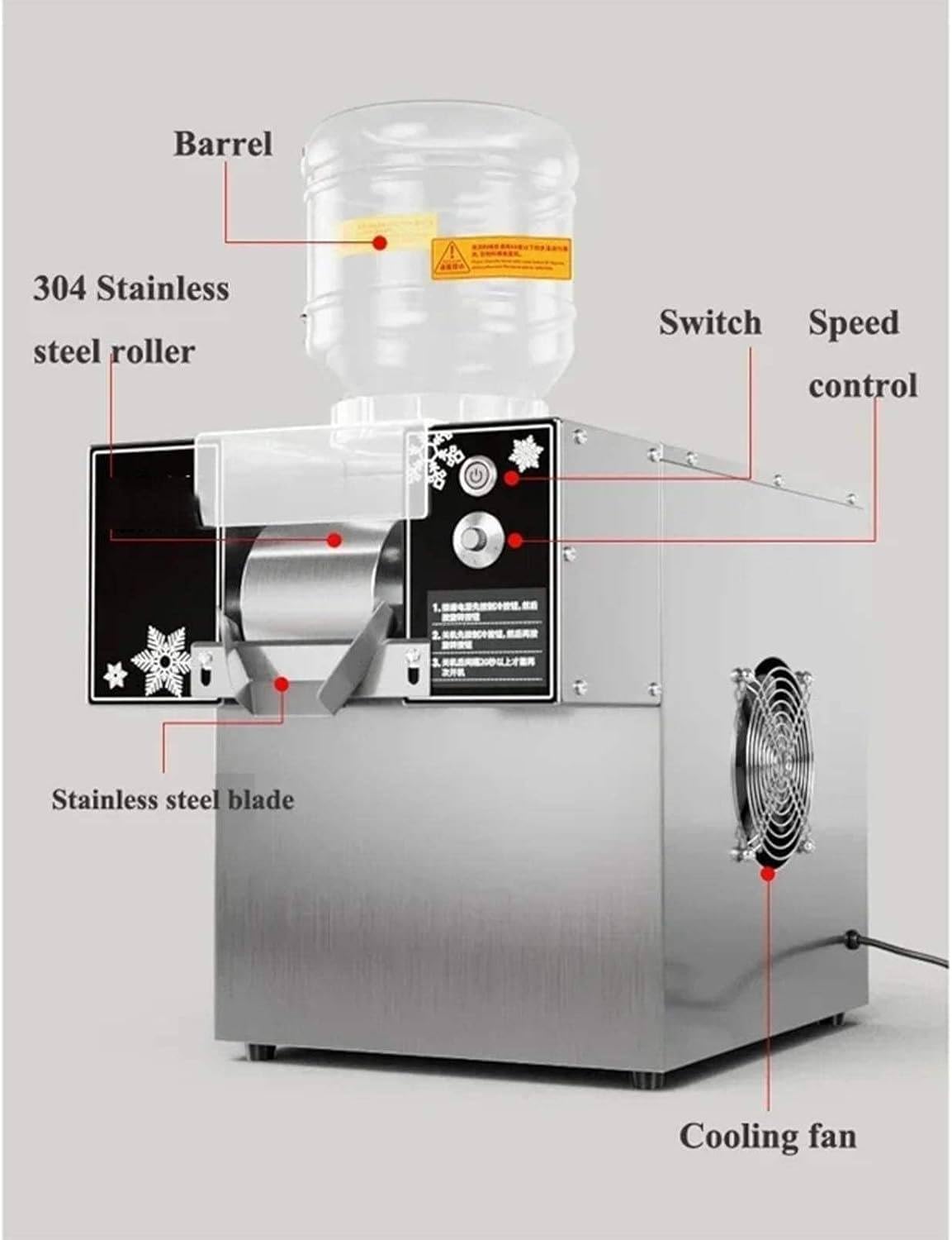 Amazon.co.jp: スノーフレーク製氷機、スノーアイスシェーバー、スノー