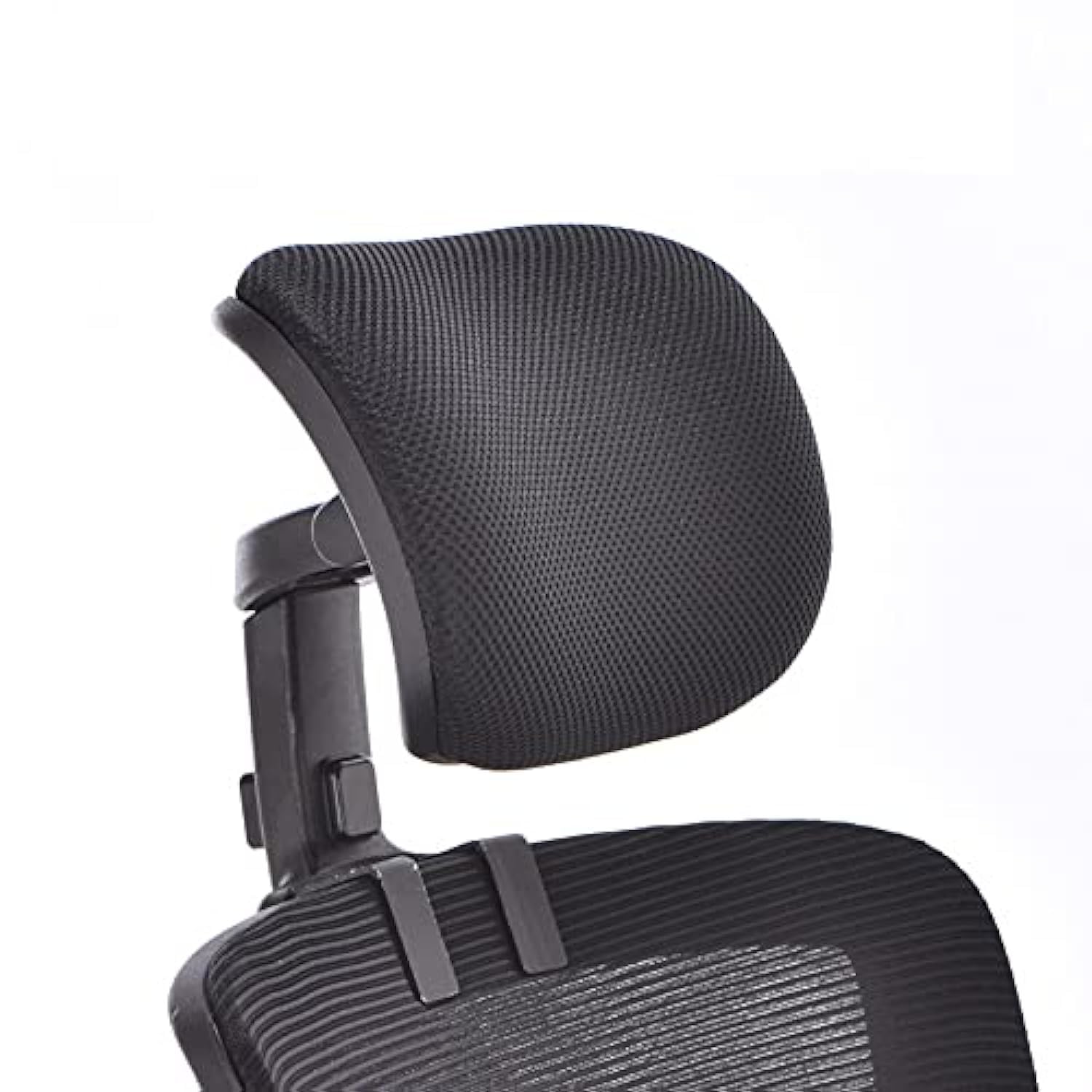 Chair Head-Rest Attachment, Universal Adjustable Height Upholstered Headrest Chair Pillow Headrest Mesh Chair With Long And Short Screw Fittings