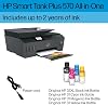 HP Smart Tank Plus 570 Impresora Inalámbrica Multifuncional Tanque de Tinta con Hasta 2 Años de Tinta Incluida (5HX14A) 6