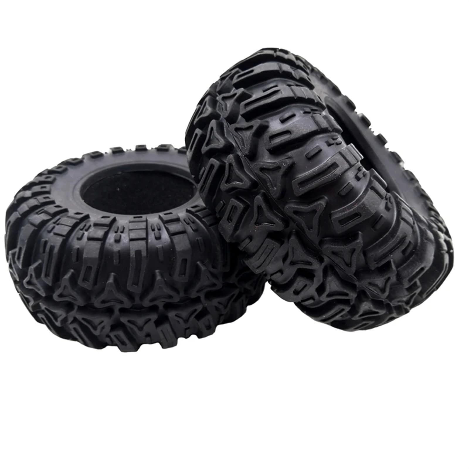 Compatibile Con Traxxas TRX4 Per Axial SCX10 Per Wraith RR10 4 Pezzi Pneumatici In Gomma Da 2,2 Pollici 128X60MM Per 1/10 RC Crawler RC Car Ruota