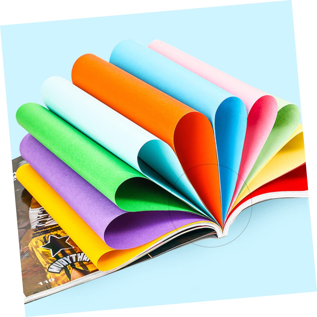 Artibetter 2packungen Farbpapier Bedruckbares Papier in Packung Geeignet Für Schreiben Drucken Und Diy-projekte Kopierfähiges Papier Für Schulbüro