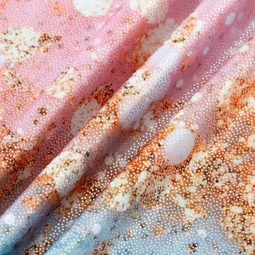 Image of HOZIY Gymnastics Leotards for Girls Unicorn Aurora Rainbow Mermaid Dinosaur Cupcake Sparkle Biketard Toddlers Kids Children