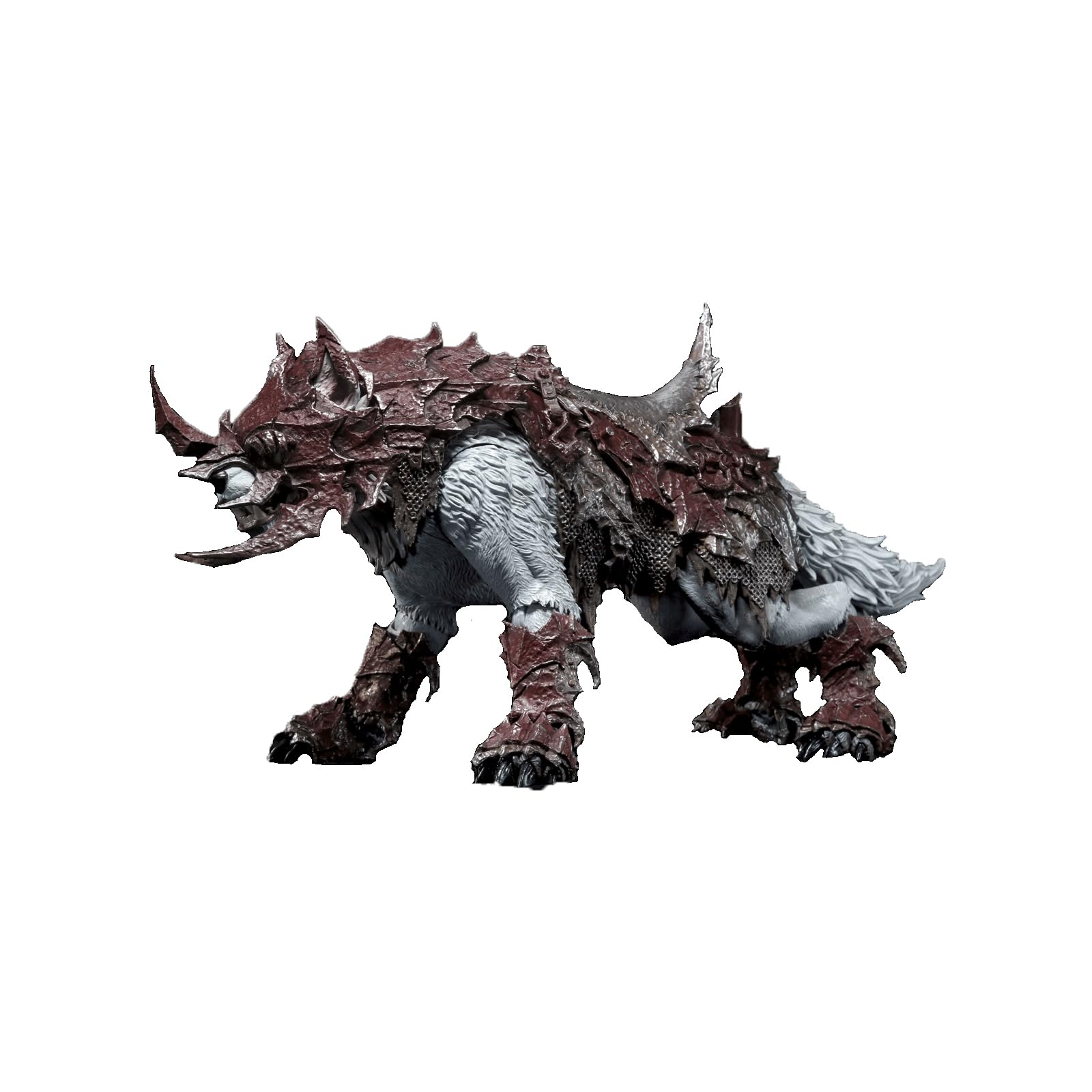 Amazon.co.jp: RAYGE3LOV ホワイトアイアンウルフ(ブラッドVer.) 1/12