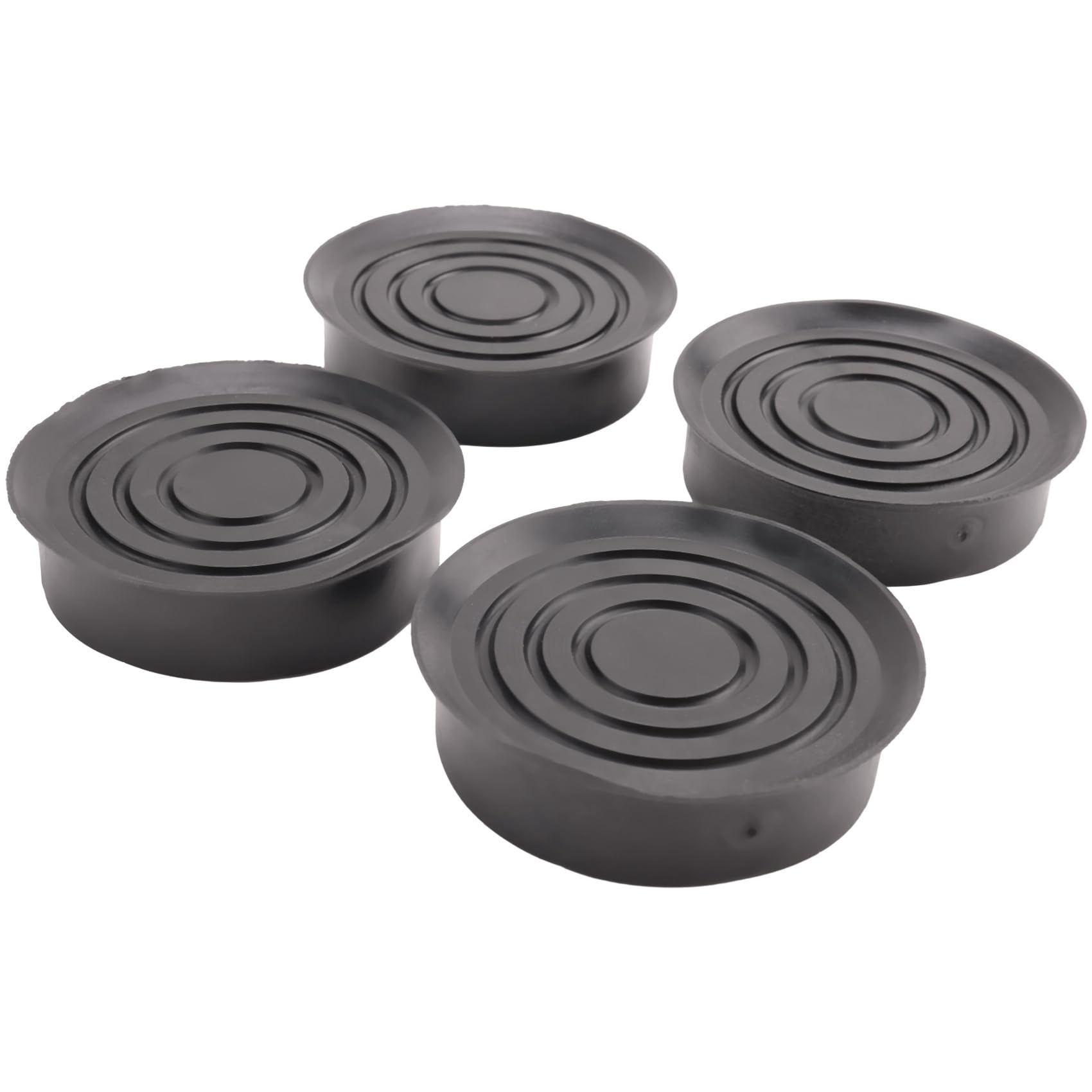 Bloepum 16 Pcs Anti-Vibration Pads Rubber Noise Reduction Vibration Anti-Walk Foot Mount for Washer and Dryer (Gray)