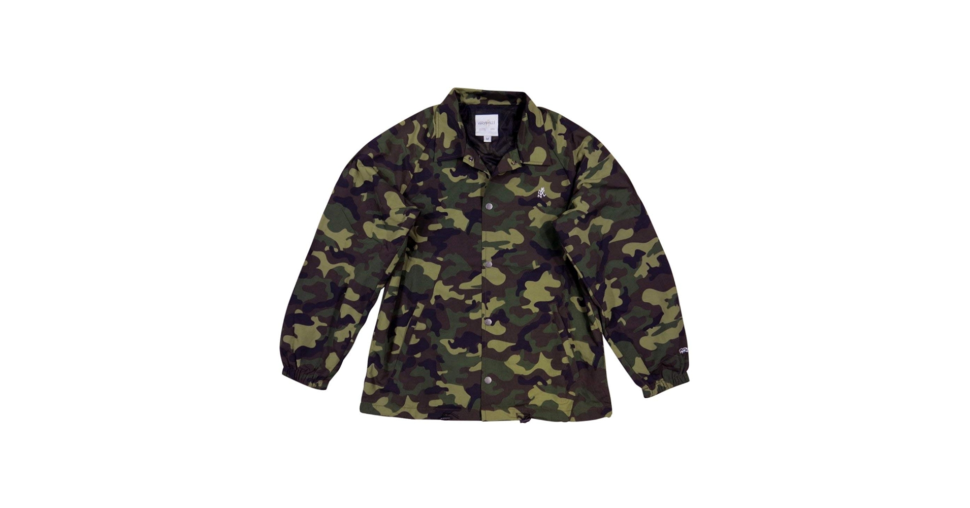 クライミー　カモフラージュ ナイロン ジャケットＬ Amazon | [グラミチ] カモフラージュ ナイロン コーチジャケット