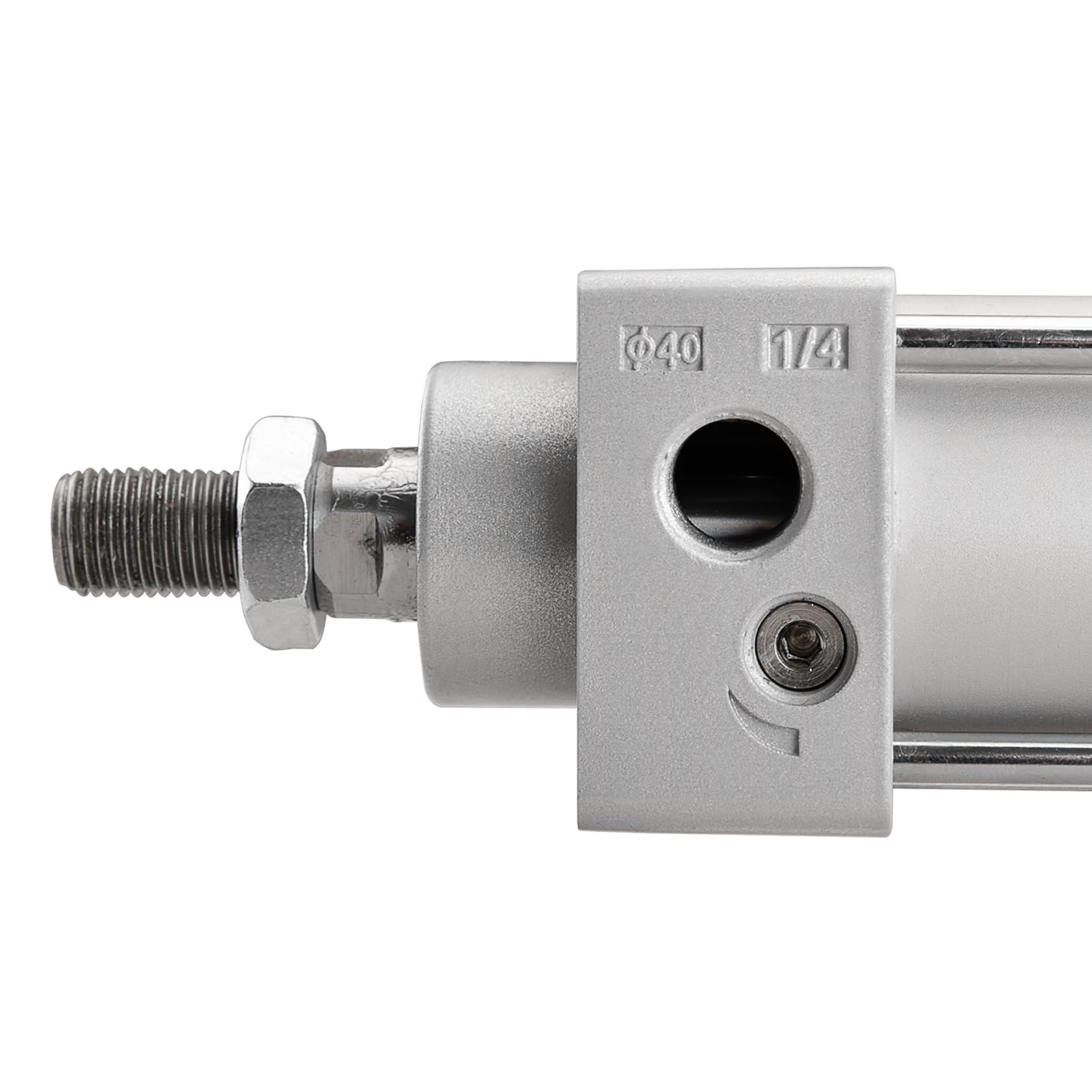 Heschen Vérin Pneumatique SC 40-350 Double Effet - Alésage 40mm Course 350mm PT1/4"