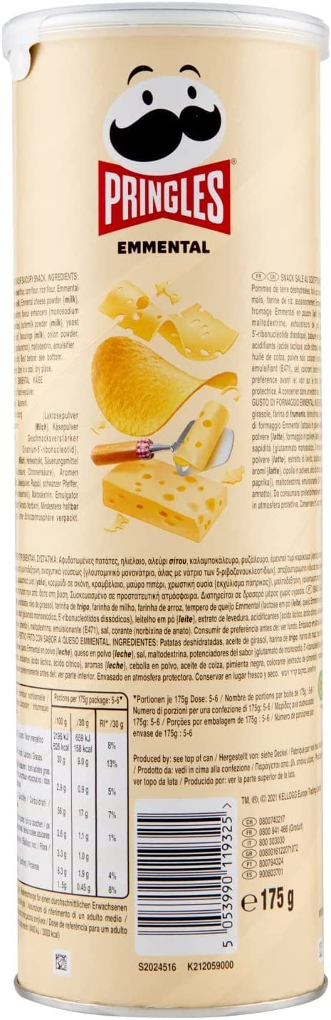 Italian Gourmet Party Mix chips misti Snack Box 4 Sorten knusprig 18 x 175g | Assortimento per feste e aperitivo, verschiedene Geschmäcker in, Gesamtnettogewicht 3,15 kg + Kostenlos Polpa 400g