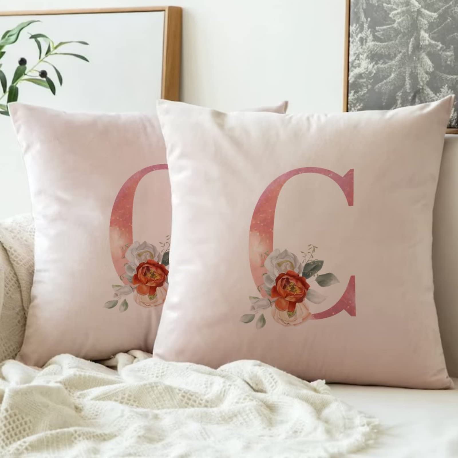 Federa Cuscino Bambini 'Beste Oma Der Welt' 40x40 Cm | Regalo Nonna In Rosa